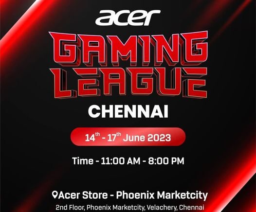 Acer Gaming League in Chennai