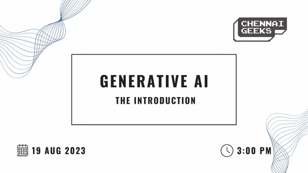 Generative AI introduction in Chennai