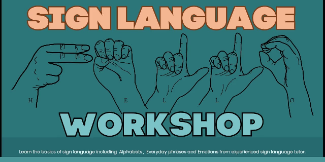 Sign Language Workshop in Chennai