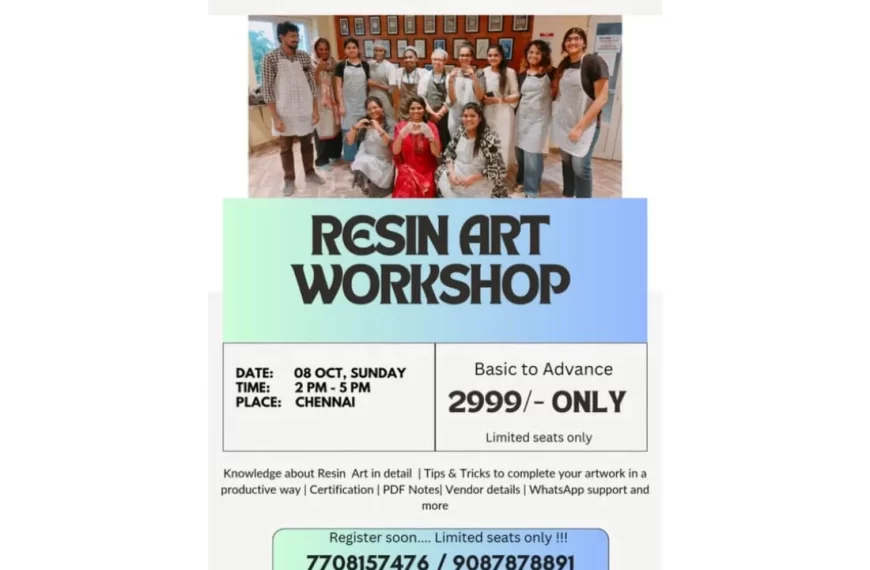 Resin Art Workshop – OFFLINE